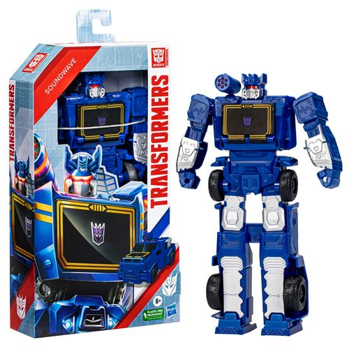 Figura Transformável - Soundwave - Transformers - Authentics - 28 cm - Hasbro