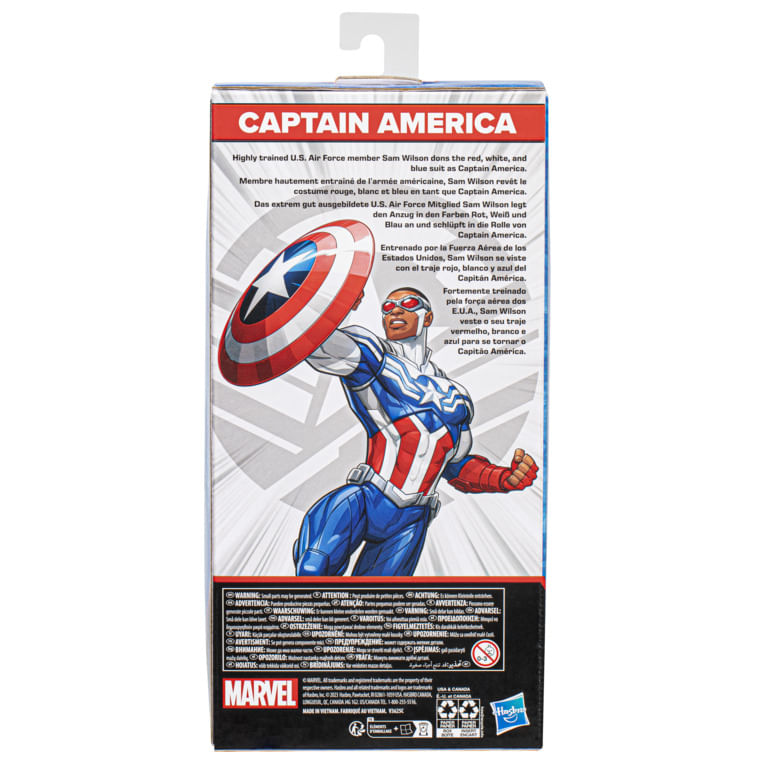 Figura-Basica---Capitao-America---Sam-Wilson---Marvel---24-cm---Hasbro-5