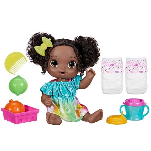 Boneca Baby Alive - Hora do Suco - Negra - Hasbro