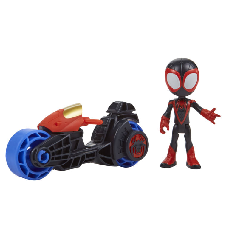 Veiculo-de-Roda-Livre-com-Mini-Figura---Spidey-and-his-Amazing-Friends---Miles-Morales---Hasbro-4