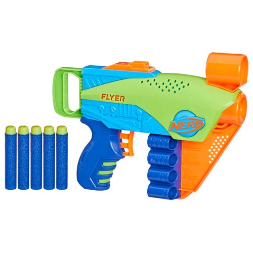 Lançador de Dardos Nerf - Easy Play - Flyer - Elite Jr - Hasbro