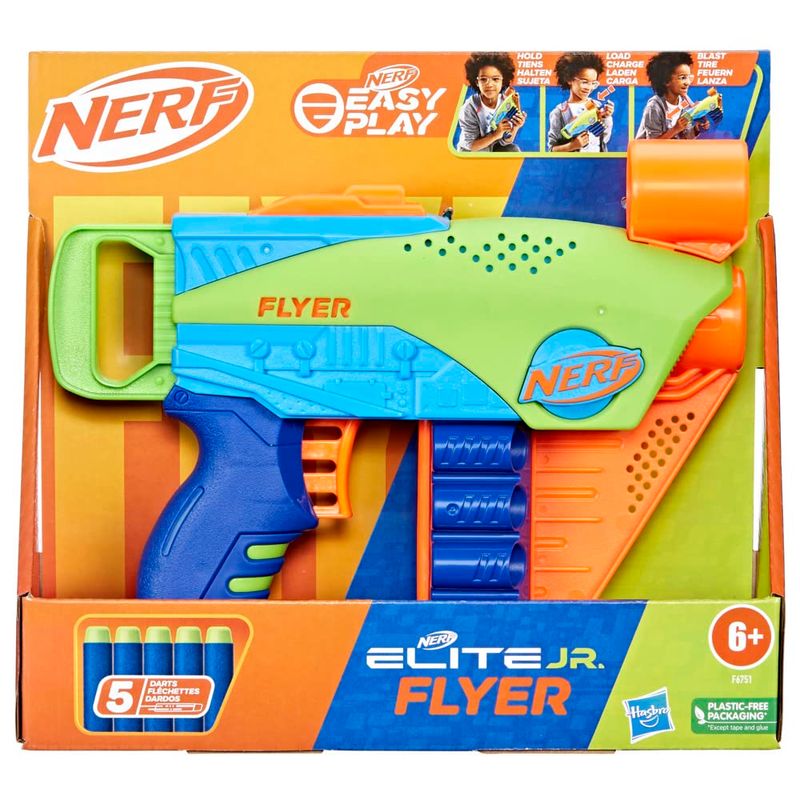 Lancador-de-Dardos-Nerf---Easy-Play---Flyer---Elite-Jr---Hasbro-2