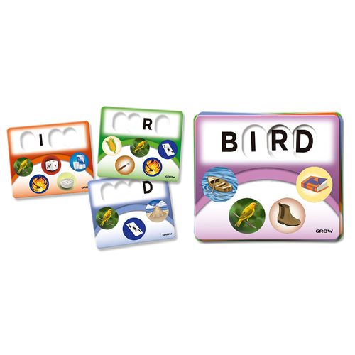 Jogo Primeiras Palavras Inglês - Brincando e Aprendendo - Grow
