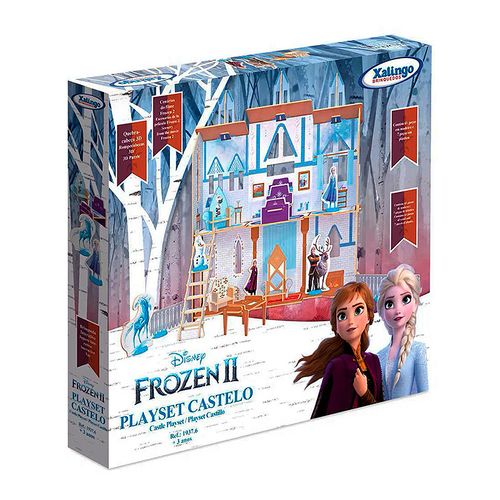 Playset de Madeira Castelo da Elsa - Frozen 2 - Disney - Xalingo