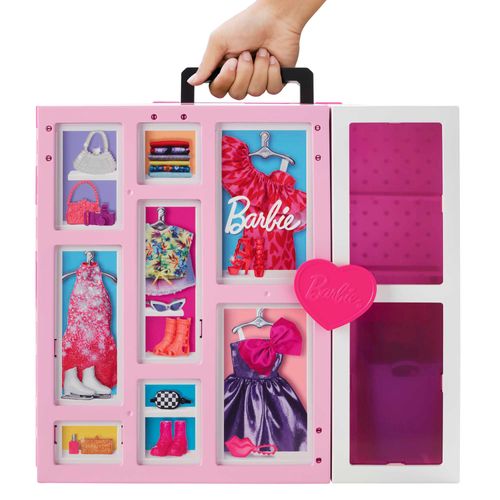 Playset Barbie com Boneca - Dream Closet - Novo Armário dos Sonhos - Fashion e Beauty - Mattel