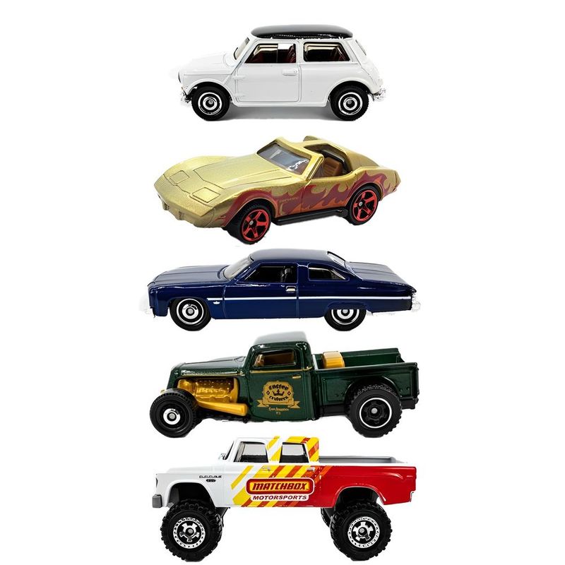 Carrinhos-Matchbox---Pacote-com-5-Carros---Sortido---164---Mattel-2