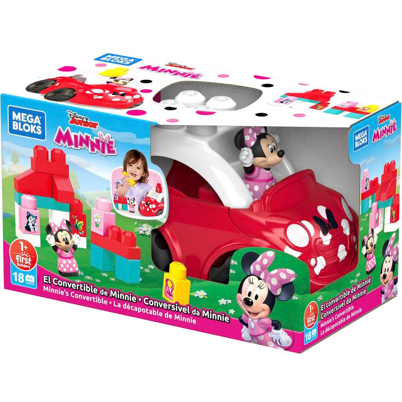 MATGWF96---Blocos-de-Montar---Mega-Bloks---Conversivel-da-Minnie---Disney---18-Pecas---Mattel-2