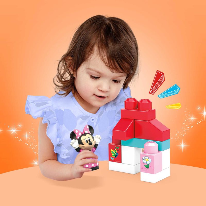 MATGWF96---Blocos-de-Montar---Mega-Bloks---Conversivel-da-Minnie---Disney---18-Pecas---Mattel-5