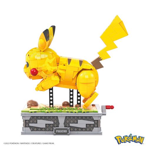 Blocos de Montar - Mega - Pokémon - Pikachu - 1095 Peças - Mattel