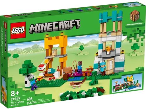 LEGO Minecraft - A Caixa de Minecraft 4.0 - 605 Peças - 21249