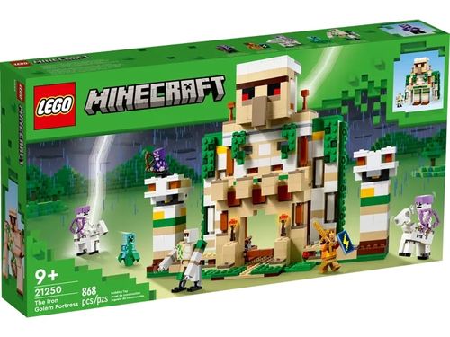 LEGO Minecraft - A Fortaleza do Golem de Ferro - 868 Peças - 21250