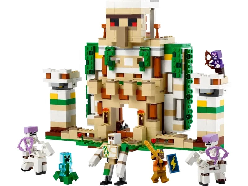 LEG21250---LEGO-Minecraft---A-Fortaleza-do-Golem-de-Ferro---868-Pecas---21250-1