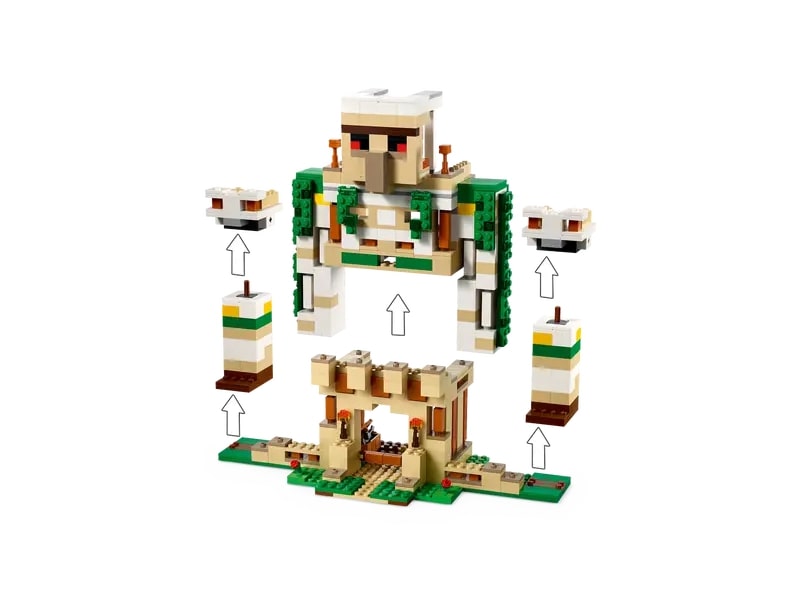 LEG21250---LEGO-Minecraft---A-Fortaleza-do-Golem-de-Ferro---868-Pecas---21250-4