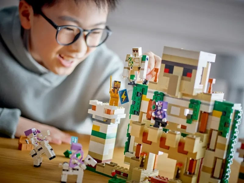 LEG21250---LEGO-Minecraft---A-Fortaleza-do-Golem-de-Ferro---868-Pecas---21250-9