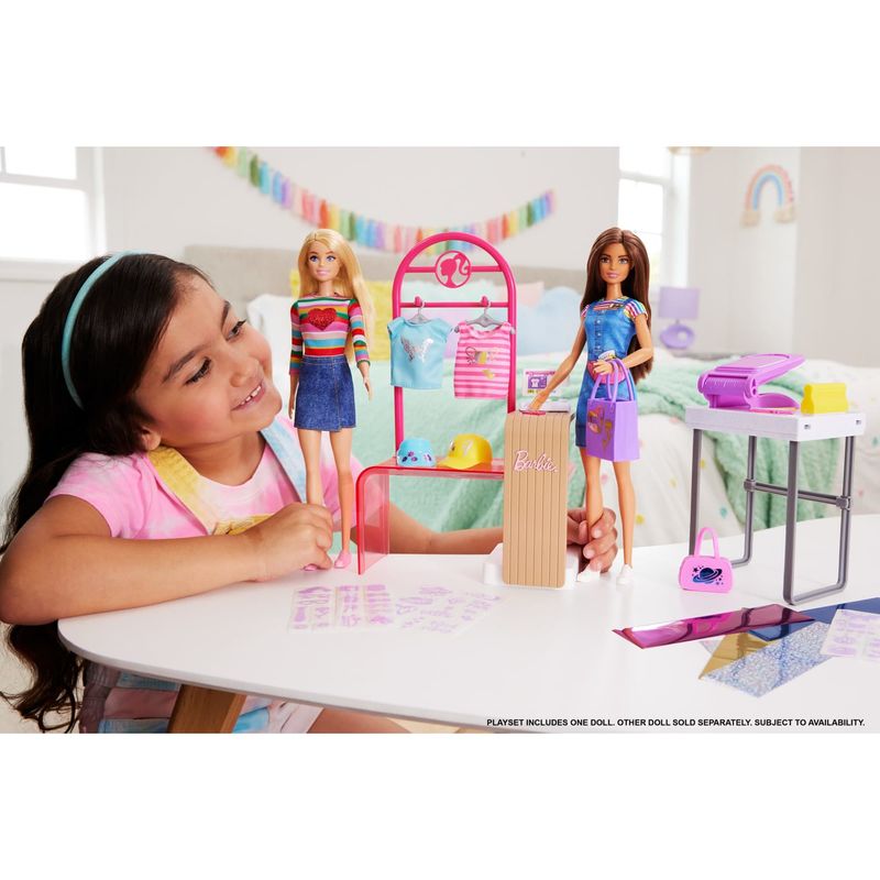 Playset-Barbie-com-Boneca---Atelie-de-Designer-de-Moda---Profissoes---Mattel-6