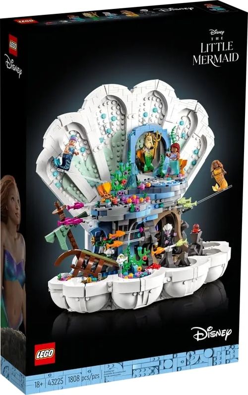 LEGO Disney - Concha Real da Pequena Sereia - 1808 Peças - 43225