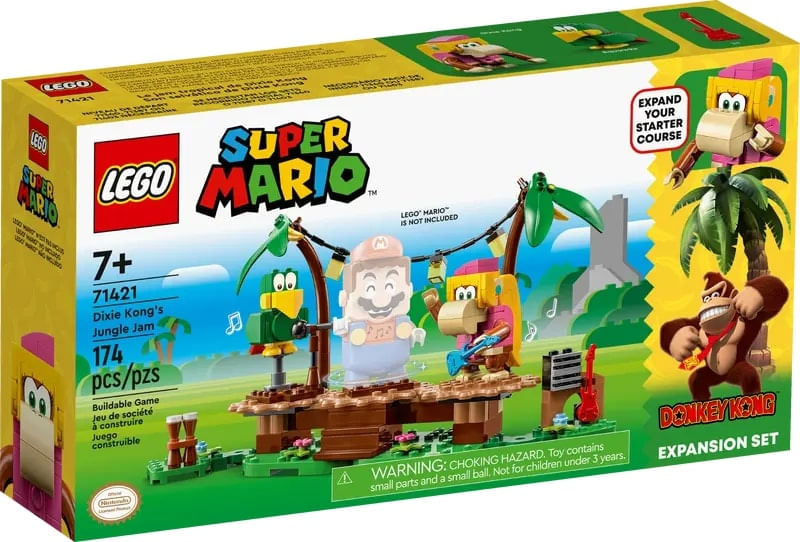 LEG71421---LEGO-Super-Mario---Pacote-de-Expansao---Ritmo-Tropical-da-Dixie-Kong---174-Pecas---71421-1
