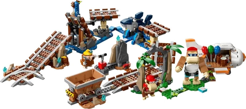 LEG71425---LEGO-Super-Mario---Pacote-de-Expansao---Percurso-no-Vagonete-do-Diddy-Kong---1157--2
