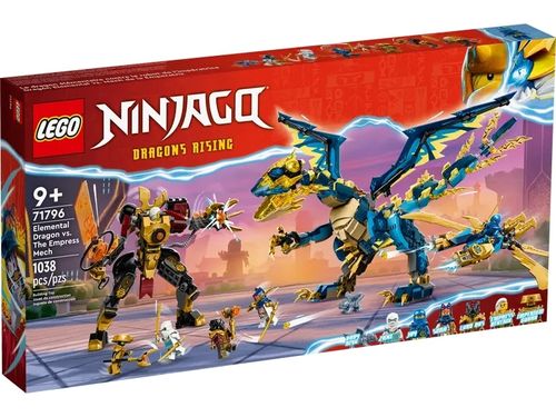 LEGO Ninjago - Dragão Elementar vs. O Robô da Imperatriz - 1038 Peças - 71796