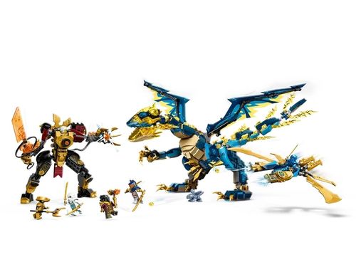 LEGO Ninjago - Dragão Elementar vs. O Robô da Imperatriz - 1038 Peças - 71796