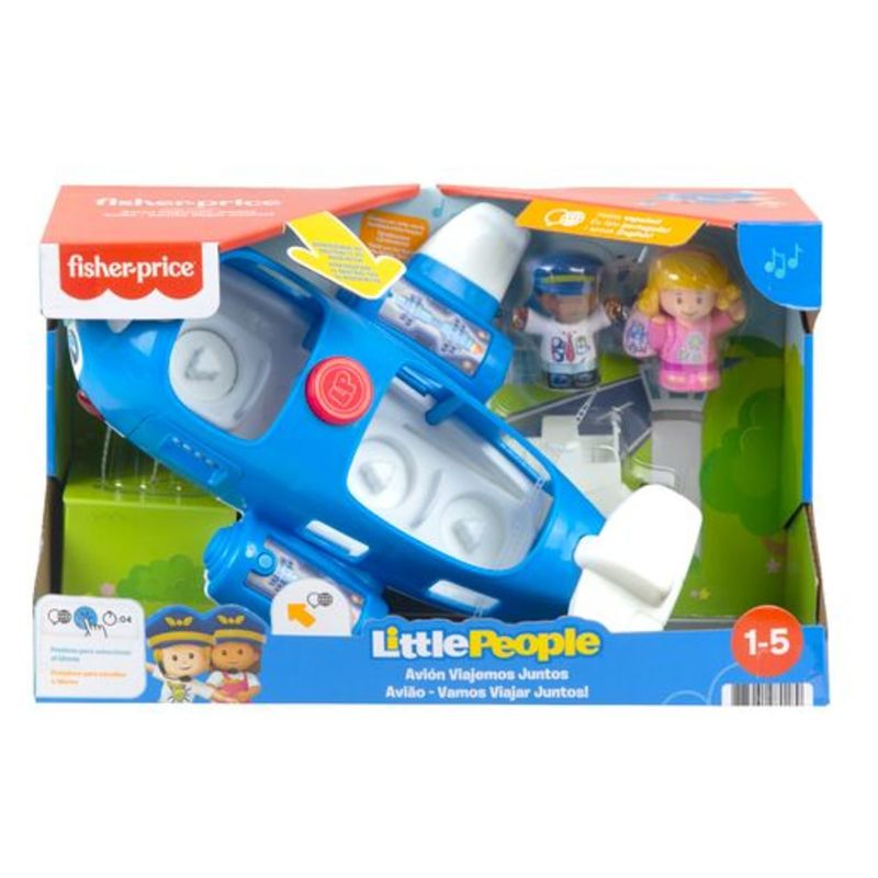 MATGYV40---Veiculo-com-Mini-Figura---Little-People---Aviao-Viajemos-Juntos---Fisher-Price-2