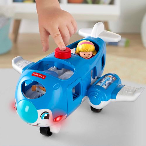 Veículo com Mini Figura - Little People - Avião Viajemos Juntos - Fisher-Price