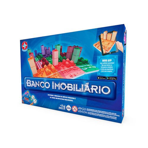 Jogo de Tabuleiro - Banco Imobiliário - Realidade Aumentada - Estrela