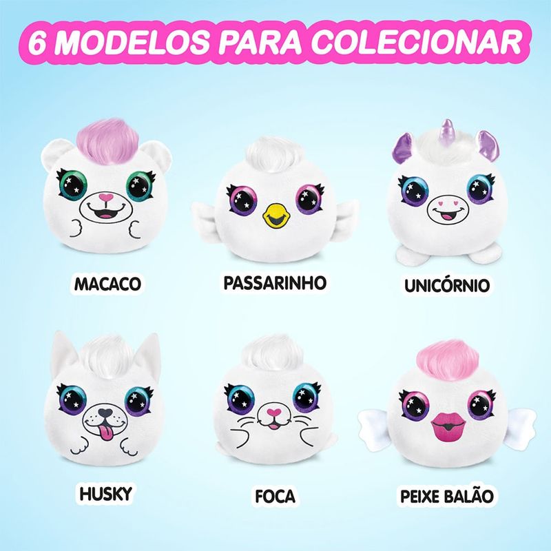 Kit-com-2-Mini-Pelucia-Para-Pintar---Airblush-Plush---Style-4-Ever---Surpresa---Fun-6