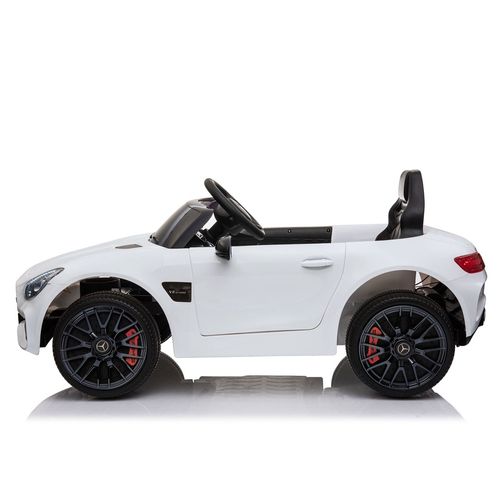 Carrinho Elétrico Infantil com Controle Remoto - Mercedes-AMG GT - 12V - Branco - Yes Toys