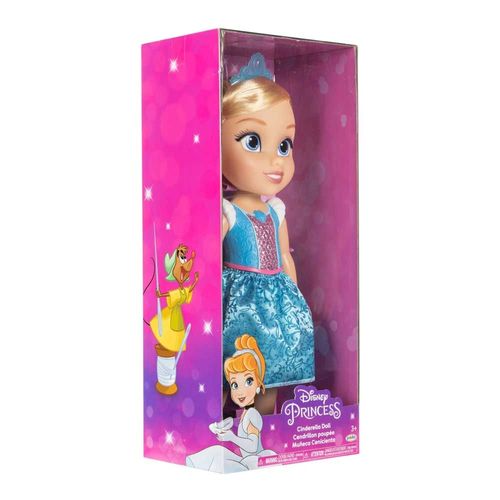 Boneca Princesas - Cinderela - Disney - 38 cm - Multikids