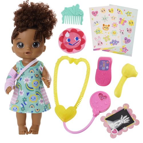 Boneca Baby Alive - Dia de Cuidar da Bella - Negra - Hasbro