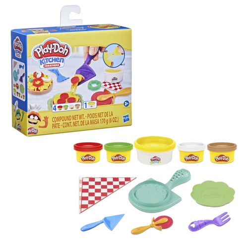 Massa de Modelar - Play-Doh - Kitchen Creators - Pizza de Queijo - Hasbro