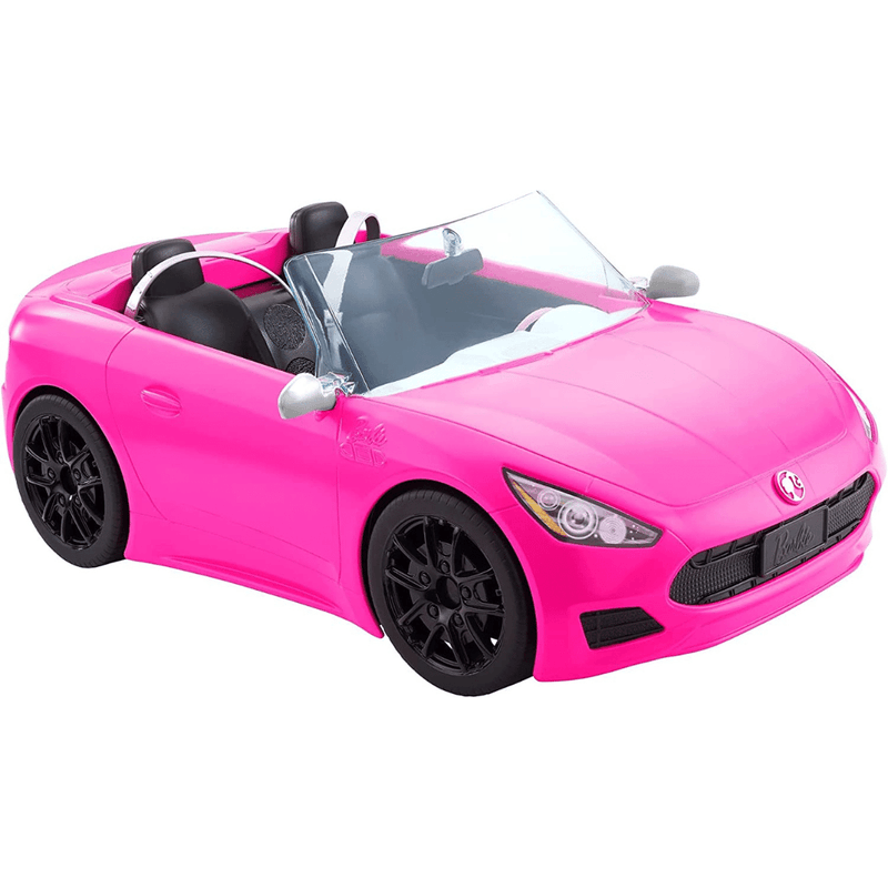 Carro-Barbie-com-Boneca---Conversivel-Rosa---2-Lugares---Mattel-5