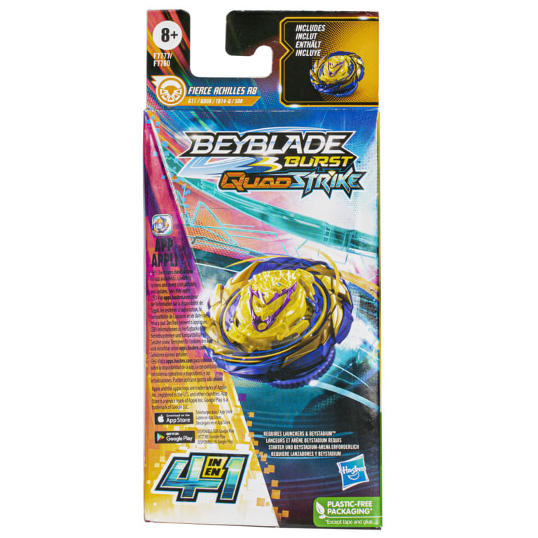 HASF7777---Piao-de-Batalha---BeyBlade-Burst---Quadstrike---Fierce-Achilles-A8---4-em-1---Hasbro-2