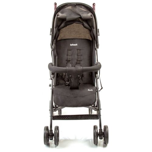 Carrinho de Bebê - Rock Black Total - Preto - Até 15kg - Infanti