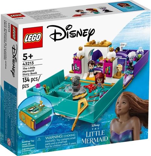 LEGO Disney - O Livro de Contos da Pequena Sereia - 134 Peças - 43213