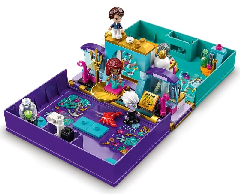 LEG43213---LEGO-Disney---O-Livro-de-Contos-da-Pequena-Sereia---134-Pecas---43213-2