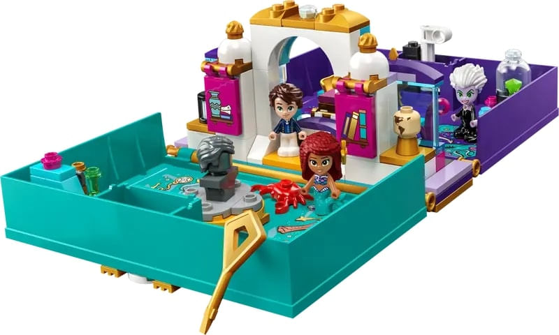 LEG43213---LEGO-Disney---O-Livro-de-Contos-da-Pequena-Sereia---134-Pecas---43213-5