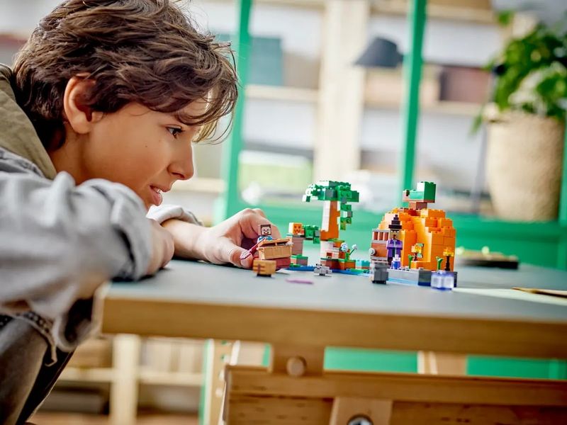 LEGO-Minecraft---A-Fazenda-de-Abobora---257-Pecas---21248---Conjunto-blocos-de-montar-10