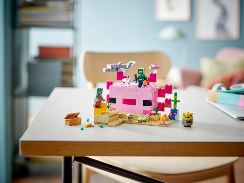 LEGO-Minecraft---A-Casa-do-Axolotl---242-Pecas---21247---Conjunto-blocos-de-montar-9