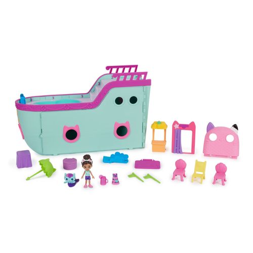 Playset com Mini Figura - Cruzeiro da Gabby - Casa da Gabby - Sunny