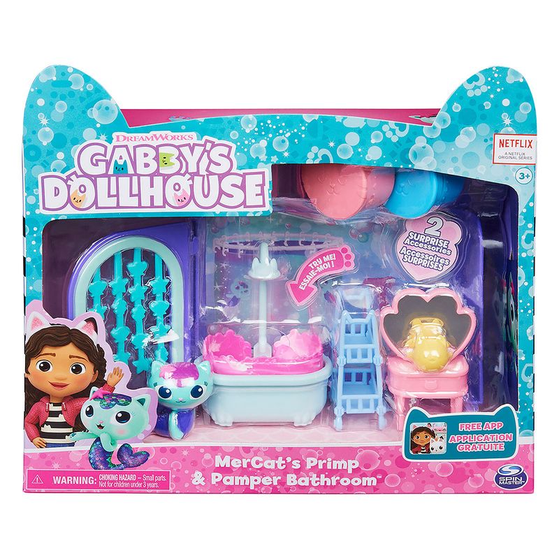 SUN3069---Playset-com-Mini-Figura---Banheiro-da-MerCat---Casa-da-Gabby---Sunny-1