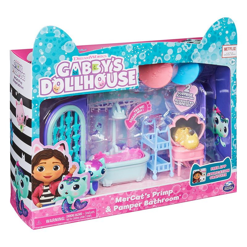 SUN3069---Playset-com-Mini-Figura---Banheiro-da-MerCat---Casa-da-Gabby---Sunny-5