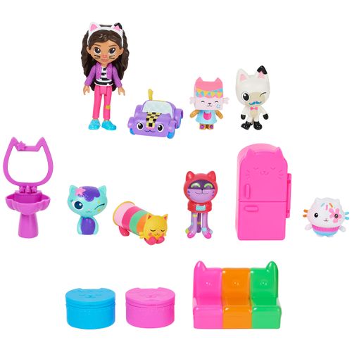 Casa de Bonecas Surpresa - Conjunto de Mini Figuras - Casa da Gabby - Sunny