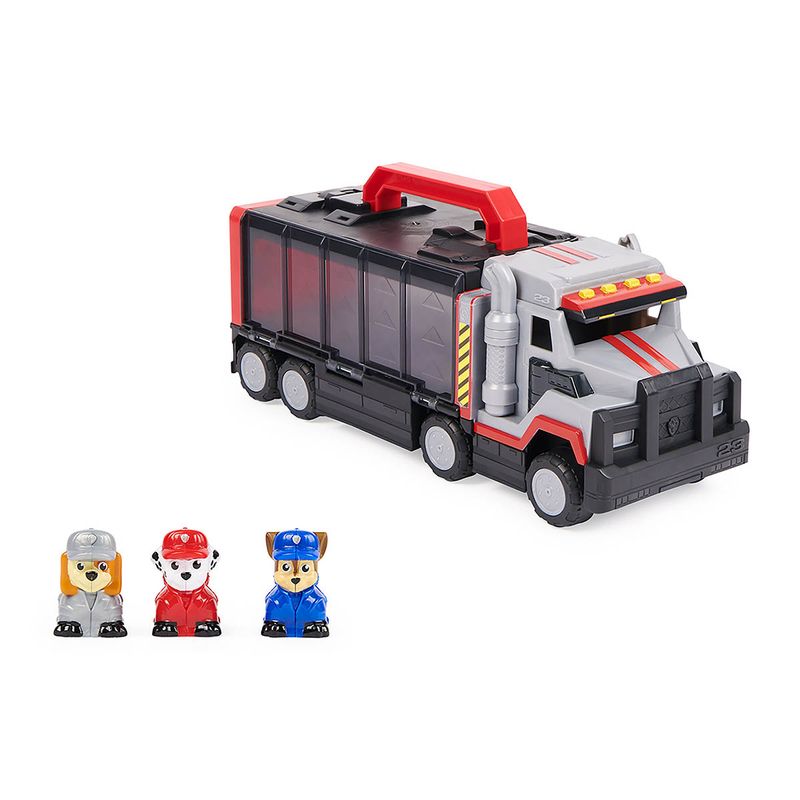 Veiculo-com-Mini-Figuras---Caminhao-de-Armazenamento-do-Al---Patrulha-Canina---Micro-Movers---Big-Truck-Pups---Sunny-1