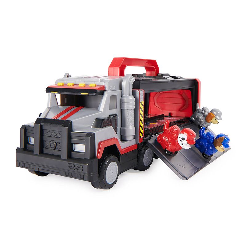Veiculo-com-Mini-Figuras---Caminhao-de-Armazenamento-do-Al---Patrulha-Canina---Micro-Movers---Big-Truck-Pups---Sunny-5