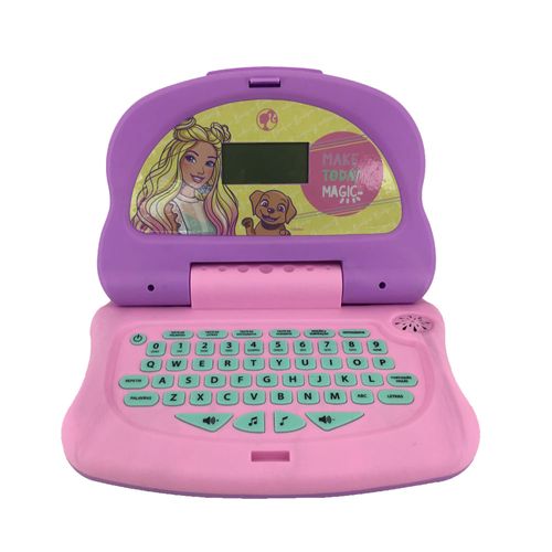Laptop Infantil - Bilíngue - Barbie Charm Tech - Candide