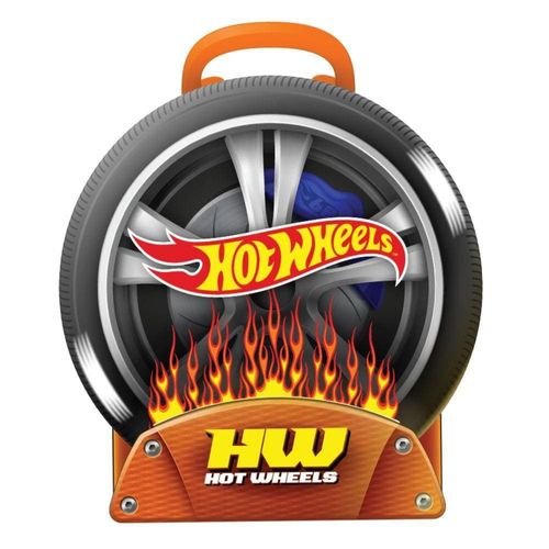 Porta Carrinhos Hot Wheels - Roda - 29 Carrinhos - Fun