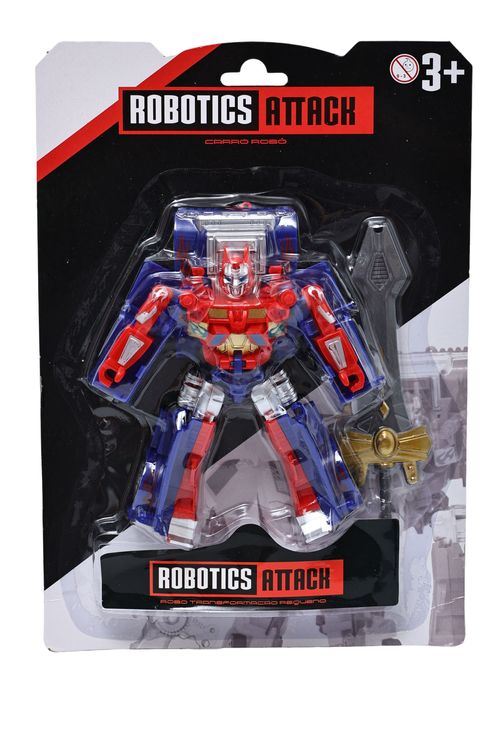Figura Transformável - Robotics Attack - Sortido - 17 cm - ST Import