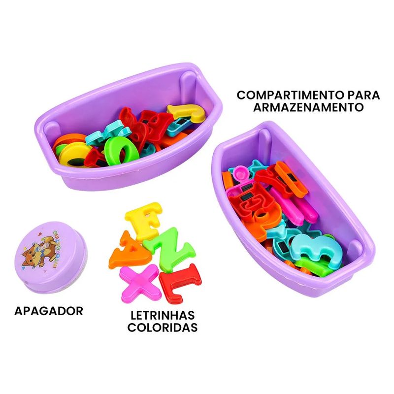 Lousa-Infantil-2-em-1---Quadro-Magnetico-e-Quadro-Negro---Imagina-Kids---BBR-Toys-6